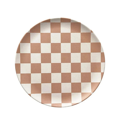 Reusable Bamboo Patterned Side Plates (Set of 4)