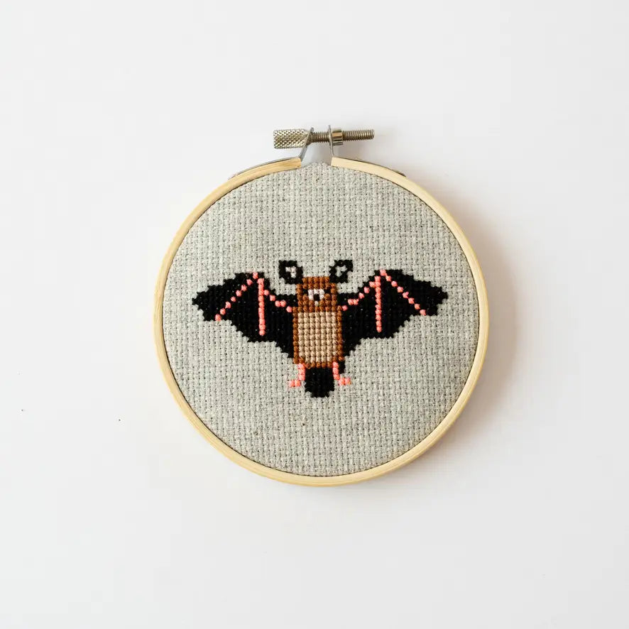 Bat 4" Cross Stitch Kit
