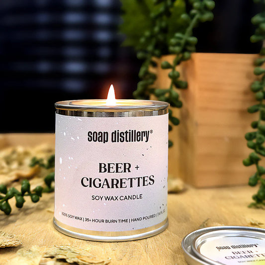 Small Batch Boozy Soy Wax Candle