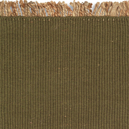 Block Jute Blend 30" x 20" Entryway Rug or Bath Mat