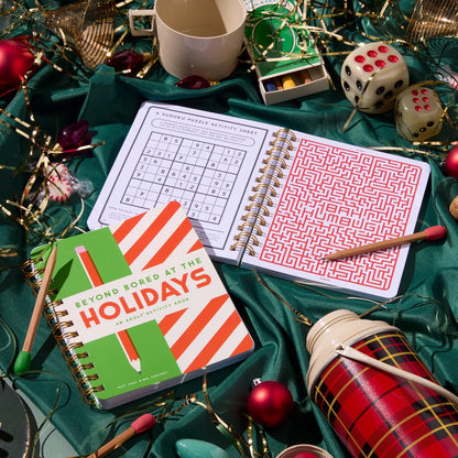 Brass Monkey Beyond Bored at the Holidays Activity Book