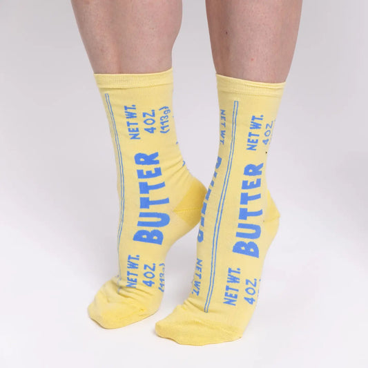 Butter Adult Cotton Crew Socks
