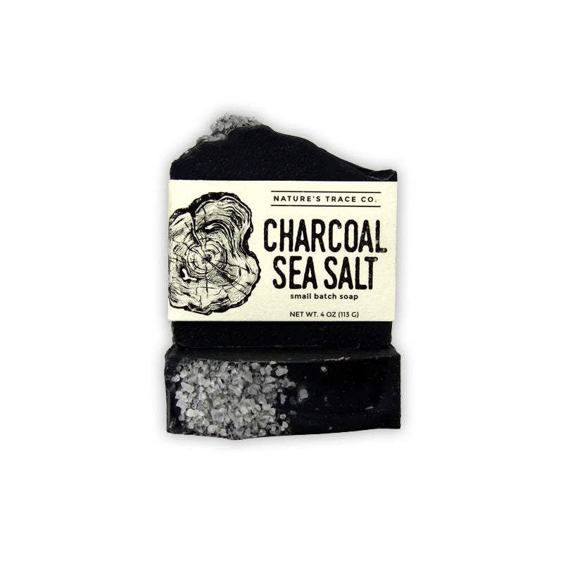 Charcoal Sea Salt Soap Bar