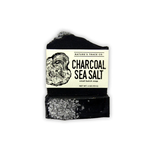 Charcoal Sea Salt Soap Bar