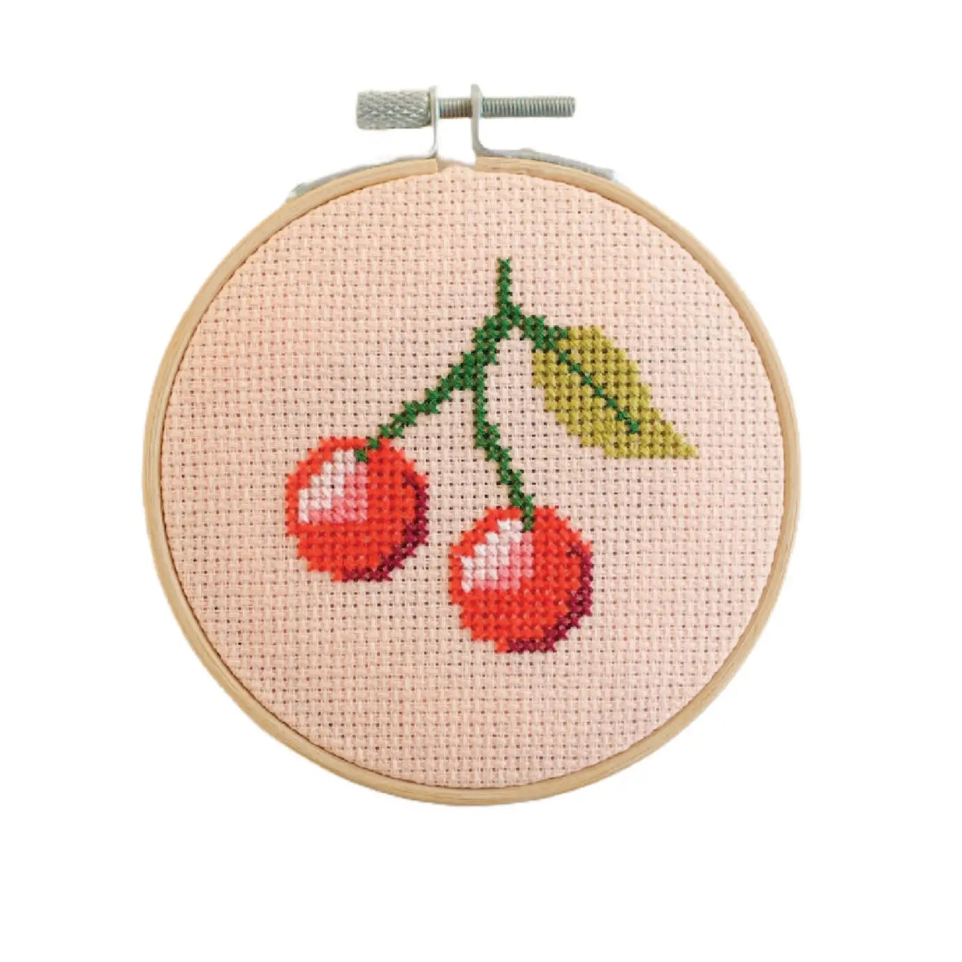 Cherry 4" Cross Stitch Kit