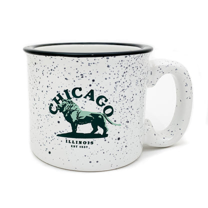 Chicago Art Institute Lion 15 oz Campfire Coffee Mug