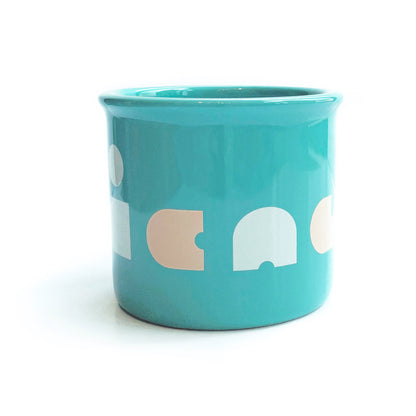 Chicago Type Aqua Blue 16 oz Jumbo Coffee Mug
