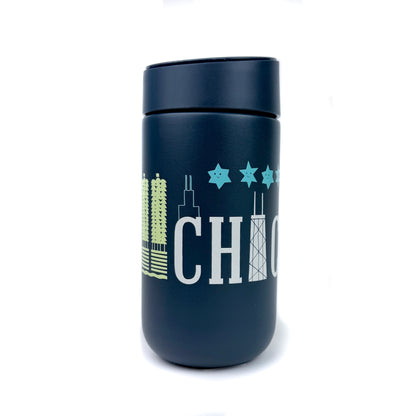 Neighborly Chicago 12 Oz Thermal Travel Mug