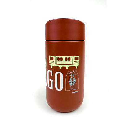 Neighborly Chicago 12 Oz Thermal Travel Mug