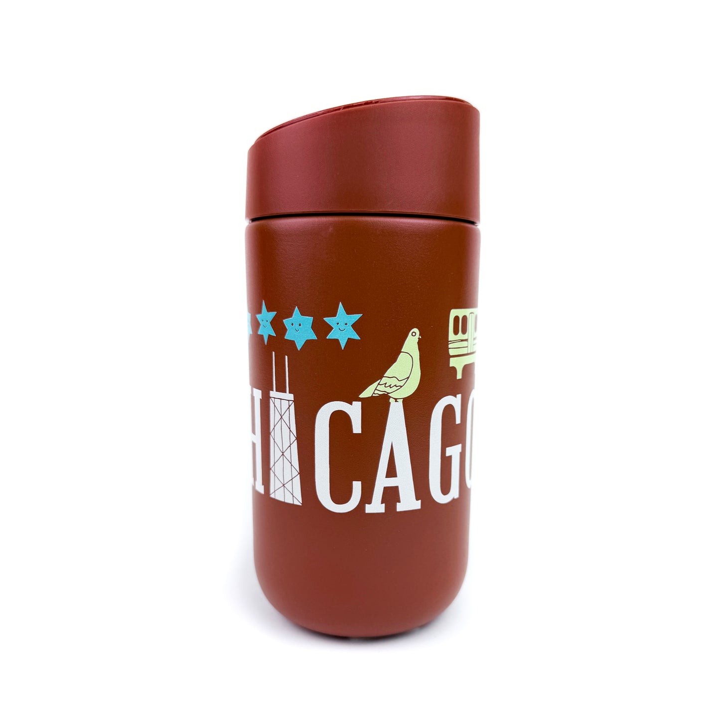 Neighborly Chicago 12 Oz Thermal Travel Mug