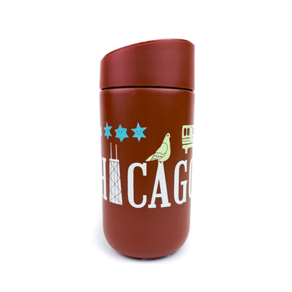 Neighborly Chicago 12 Oz Thermal Travel Mug