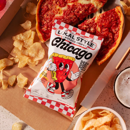 Chicago Deep Dish Local Style Potato Chips