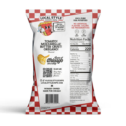 Chicago Deep Dish Local Style Potato Chips