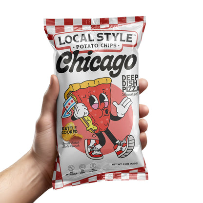 Chicago Deep Dish Local Style Potato Chips