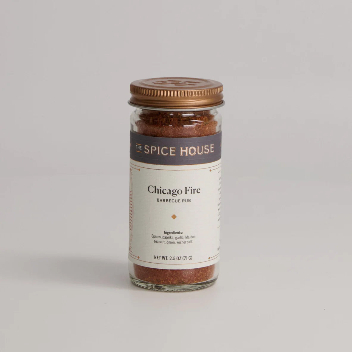 Chicago Fire Barbecue Rub Spice Jar