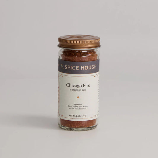 Chicago Fire Barbecue Rub Spice Jar