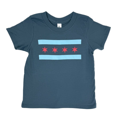 Chicago Flag Kids Tshirt