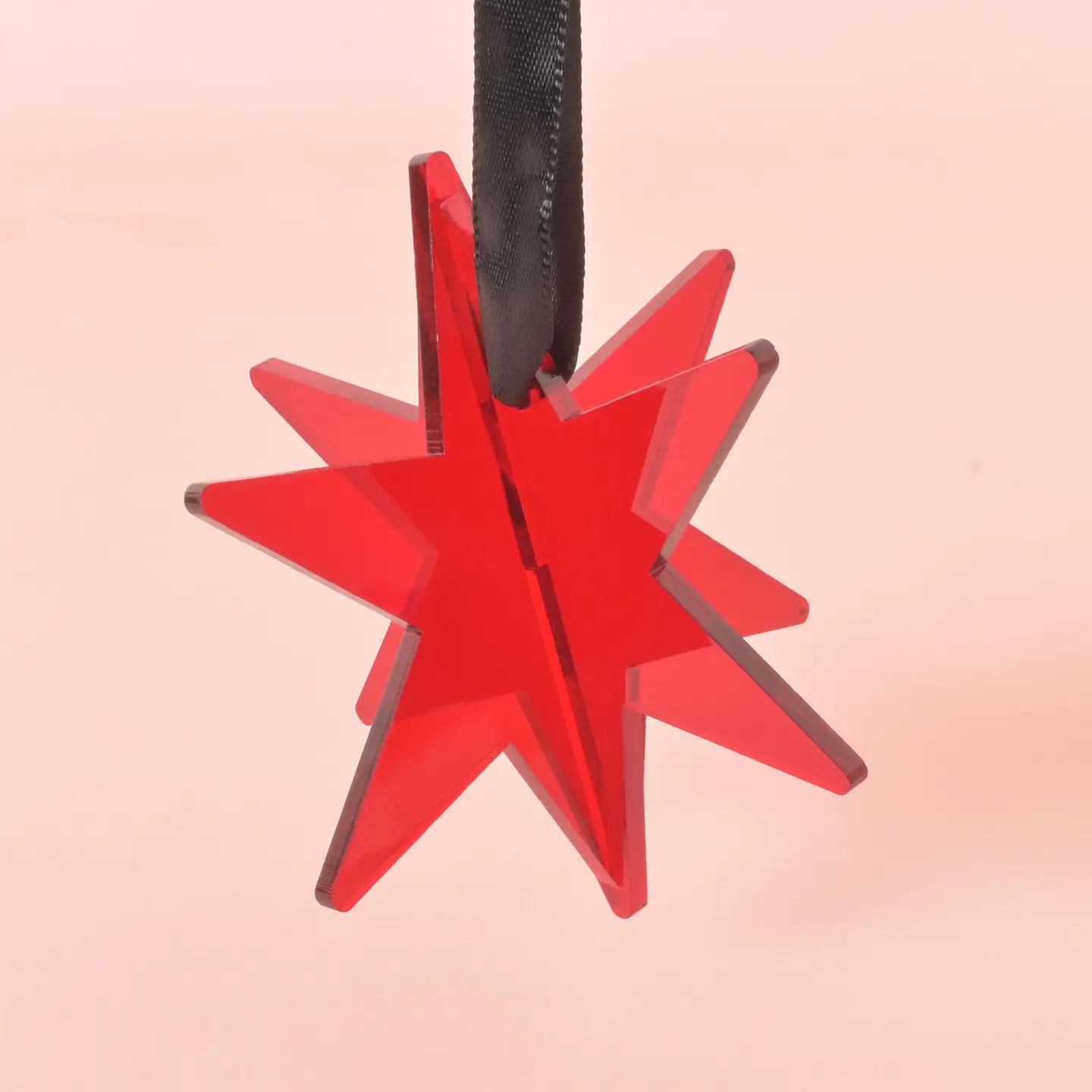 Chicago Flag 3D Acrylic Star Ornament