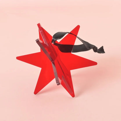 Chicago Flag 3D Acrylic Star Ornament