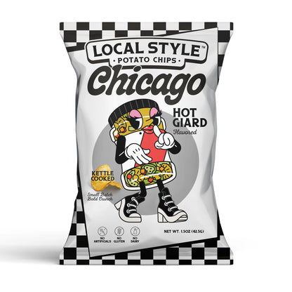 Hot Giardiniera Local Style Potato Chips