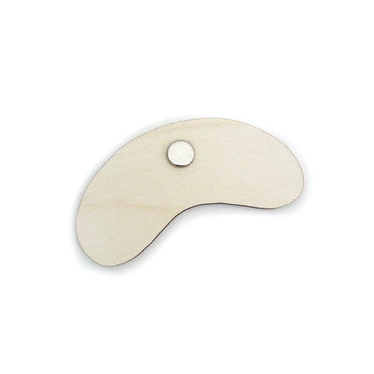 I Went to Chicago Wood Magnet Set (Pack of 5)