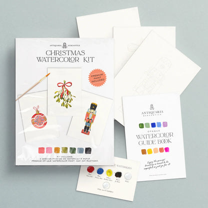 Christmas Watercolor Painting Kit