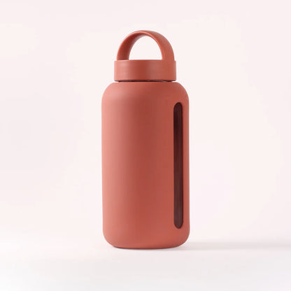 Glass & Silicone Reusable 27 Oz Day Water Bottle