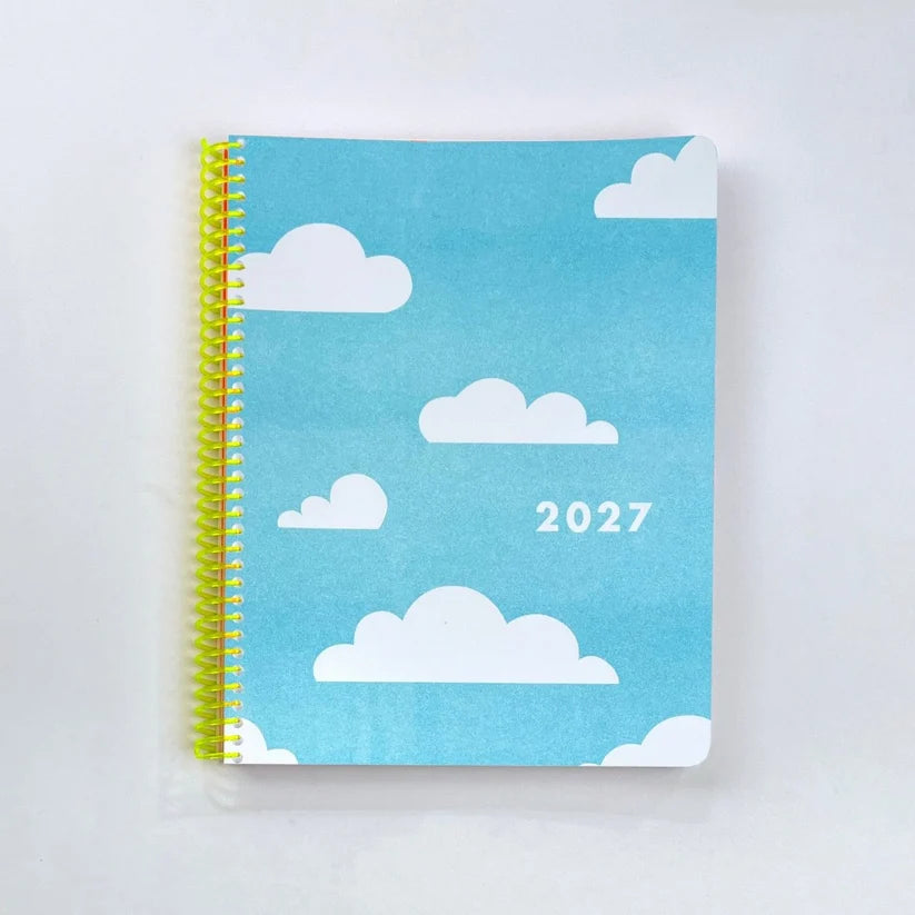2027 Risograph Printed Dated Planner