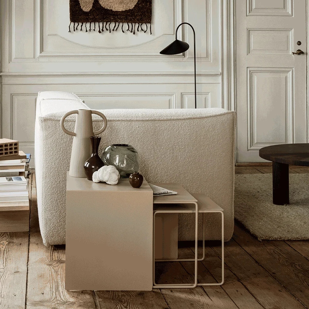 Cluster Nesting Metal Side Tables (Set of 3)