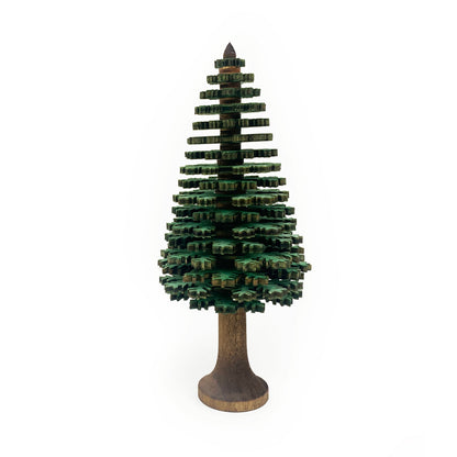 Handmade Wood Conifer Holiday Tree