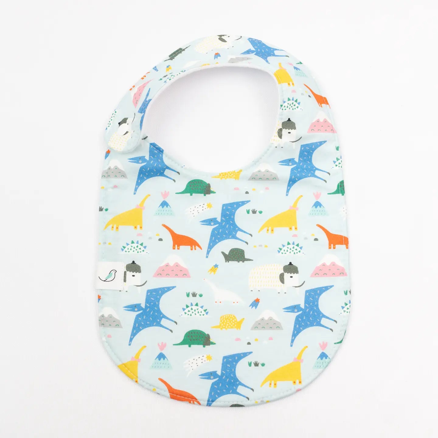 Cotton Snap Baby Bib