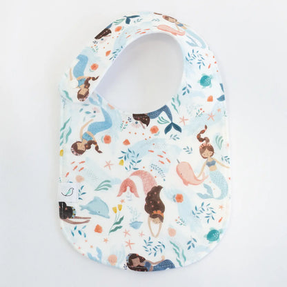 Cotton Snap Baby Bib