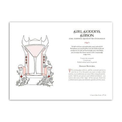 A Coupe of Thorns and Rosé Cocktail Book