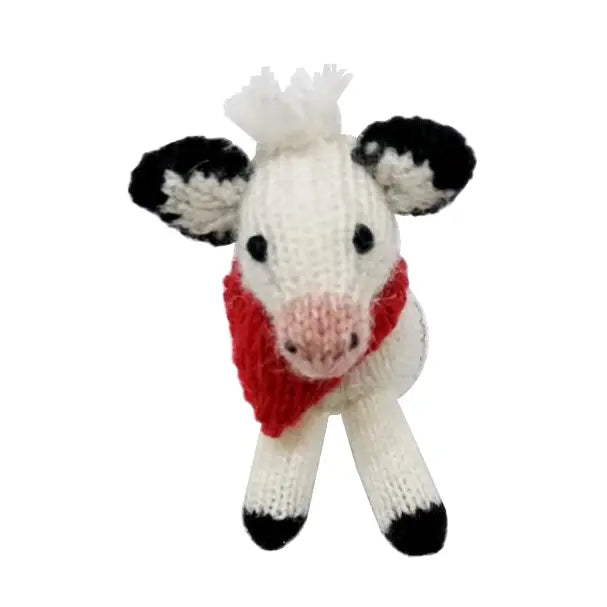 Cow Knit Ornament