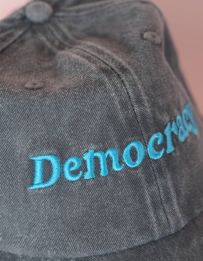 Democracy Embroidered Hat