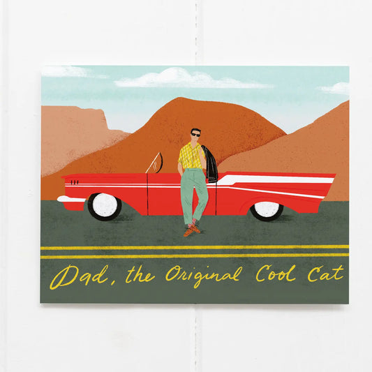 Dad, the Original Cool Cat Father's Day Card