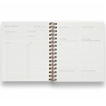 Daily Overview Spiral Bound Planner