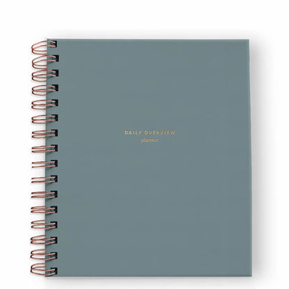 Daily Overview Spiral Bound Planner