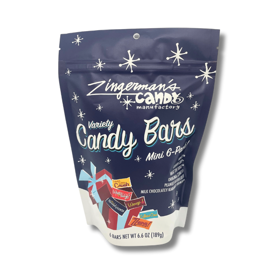 Holiday Mini Variety Candy Bars (6 Pack)