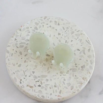 Eco 1" Round Mini Hair Clips (Set of 2)