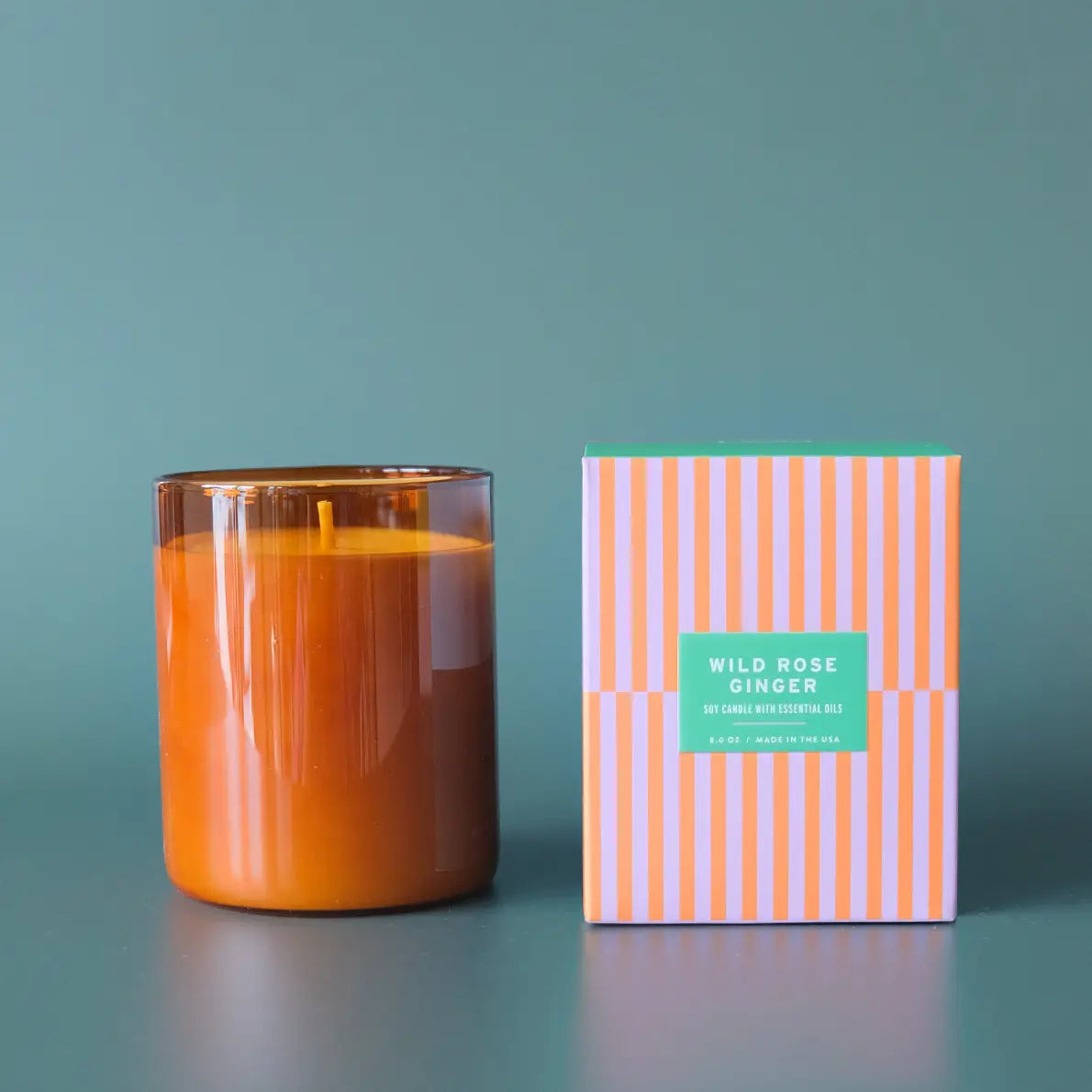 Wild Rose & Ginger Essentials 12 oz Soy Wax Candle