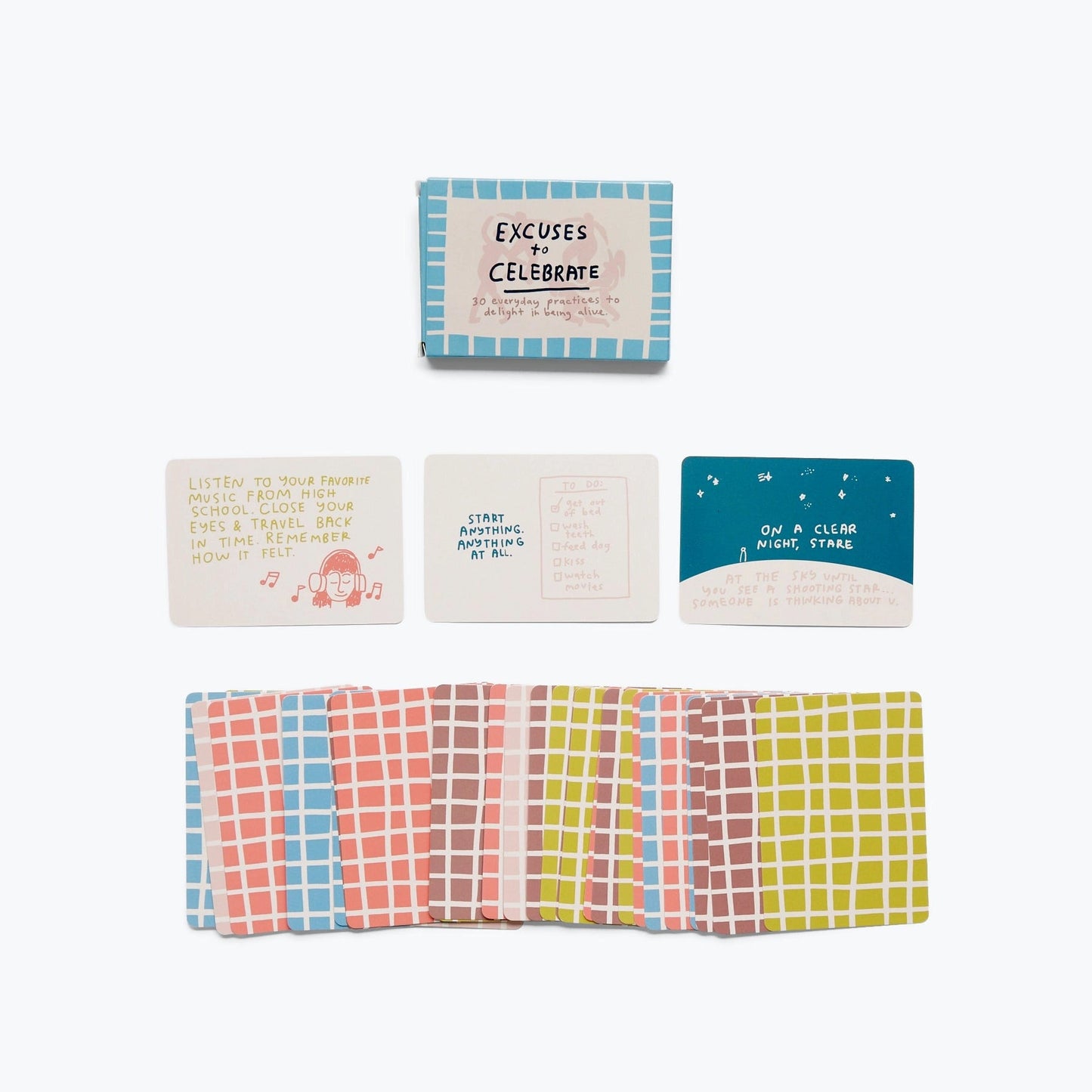 Excuses to Celebrate Daily Gratitude Deck