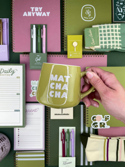 Matcha Cha Tea Ceramic Coffee Mug