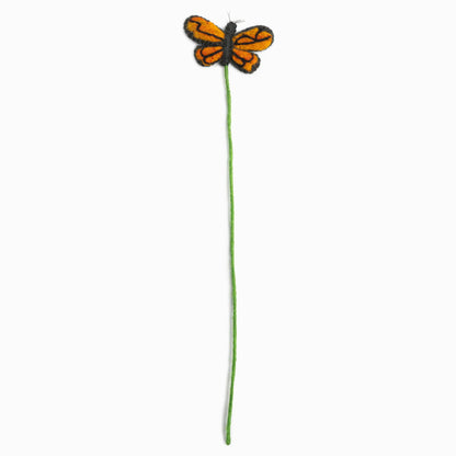 Felt Butterfly Accent Stem