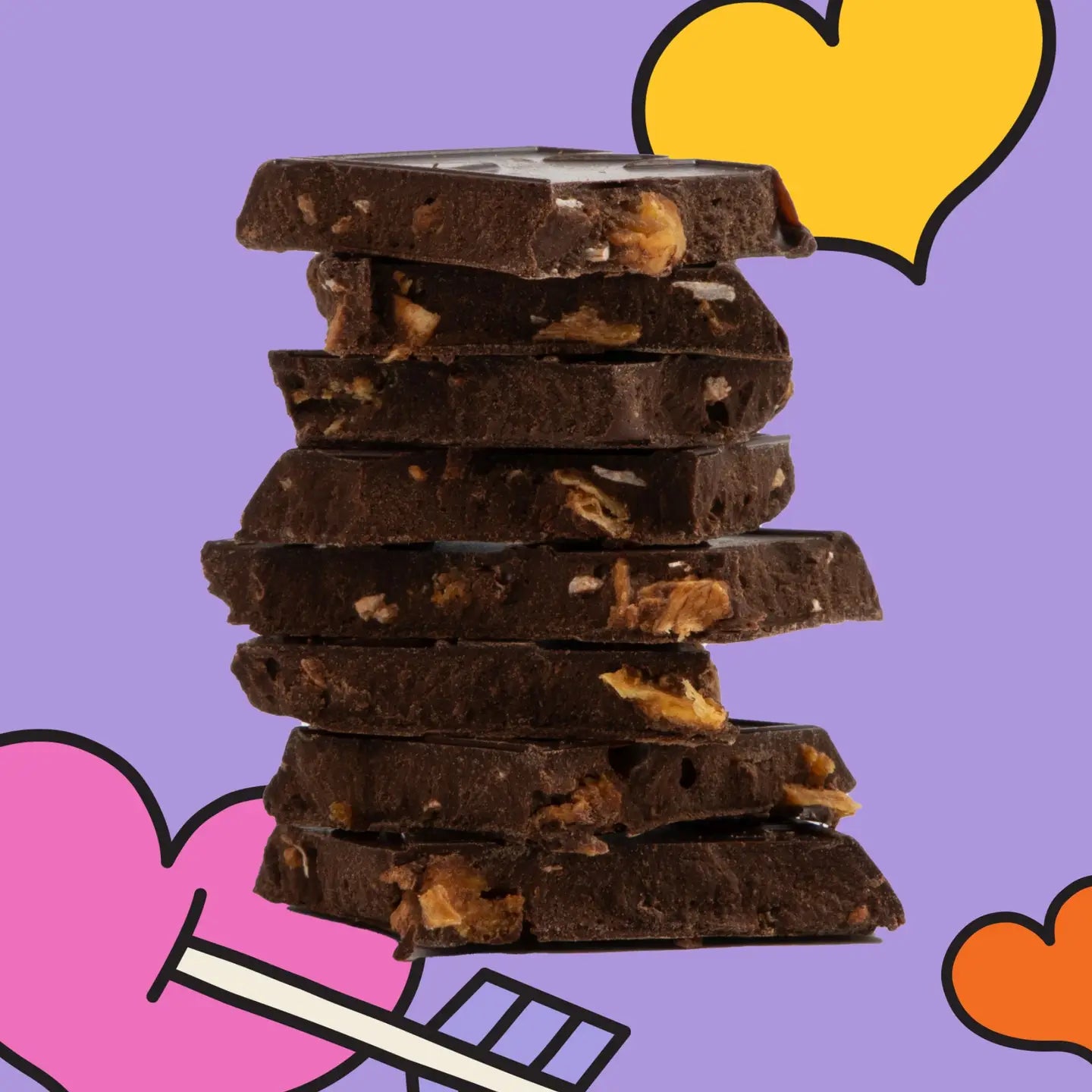 Valentine's Day Themed Chocolate Truffle Bar