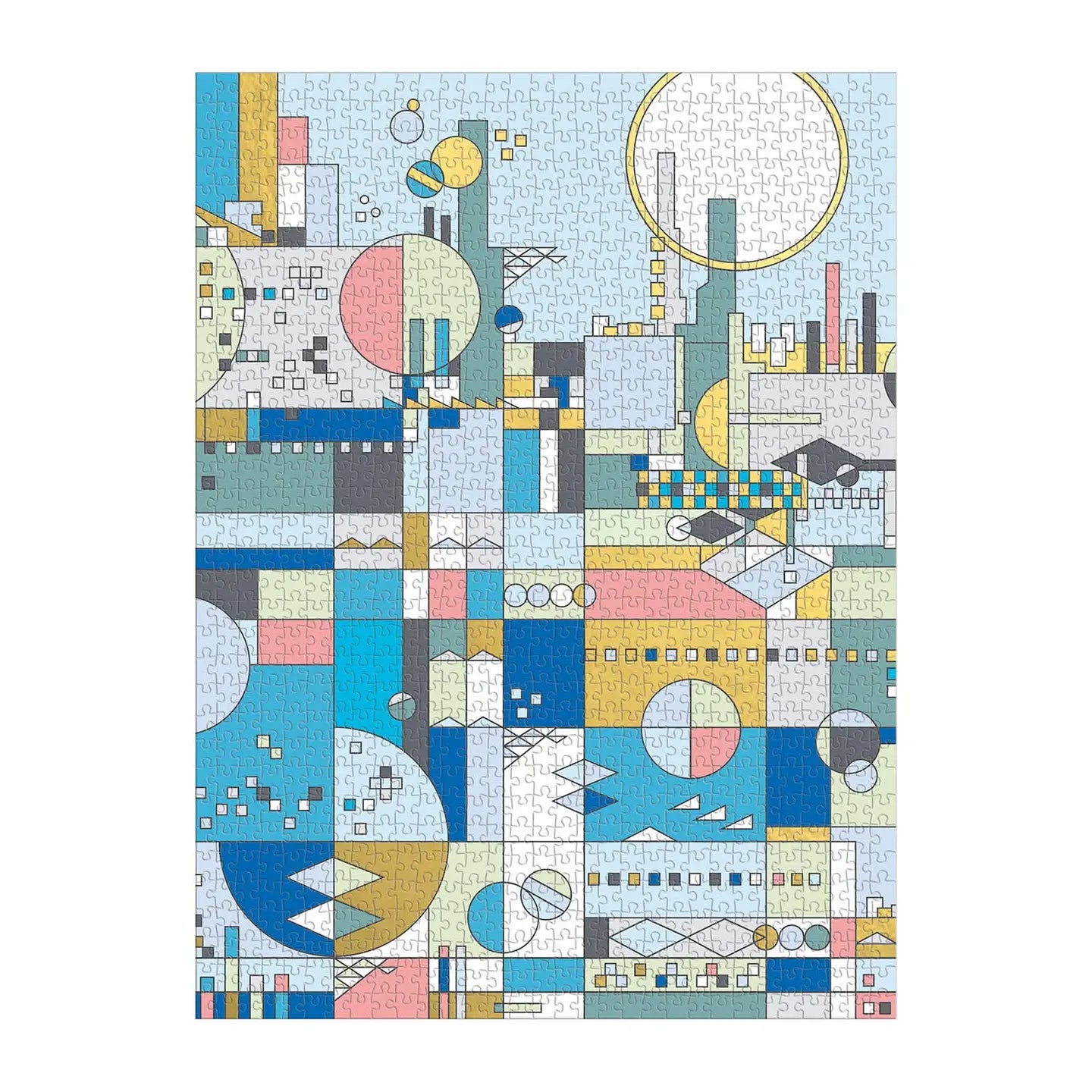 Frank Lloyd Wright City by the Sea 1000 Piece Puzzle