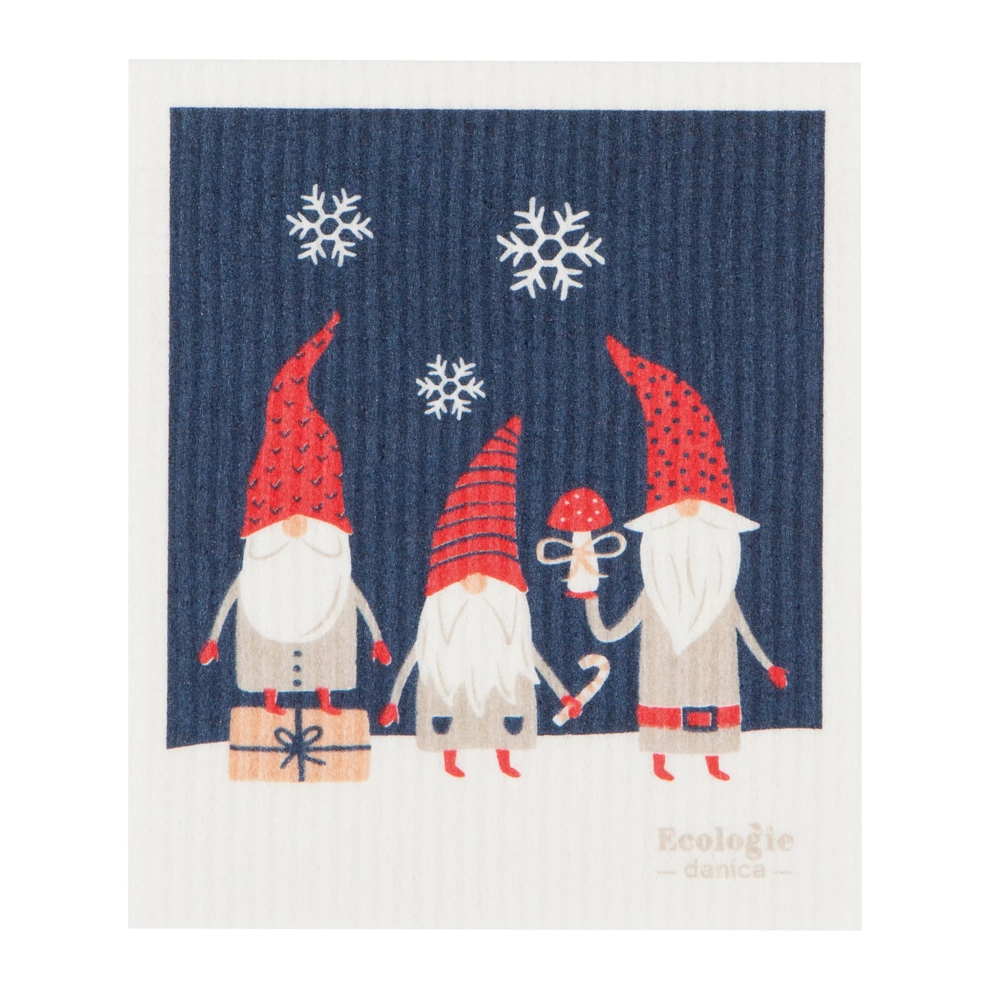 Holiday-Themed Swedish Sponge Dishcloth