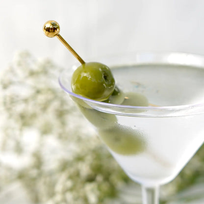 Simple Gold Cocktail Pick