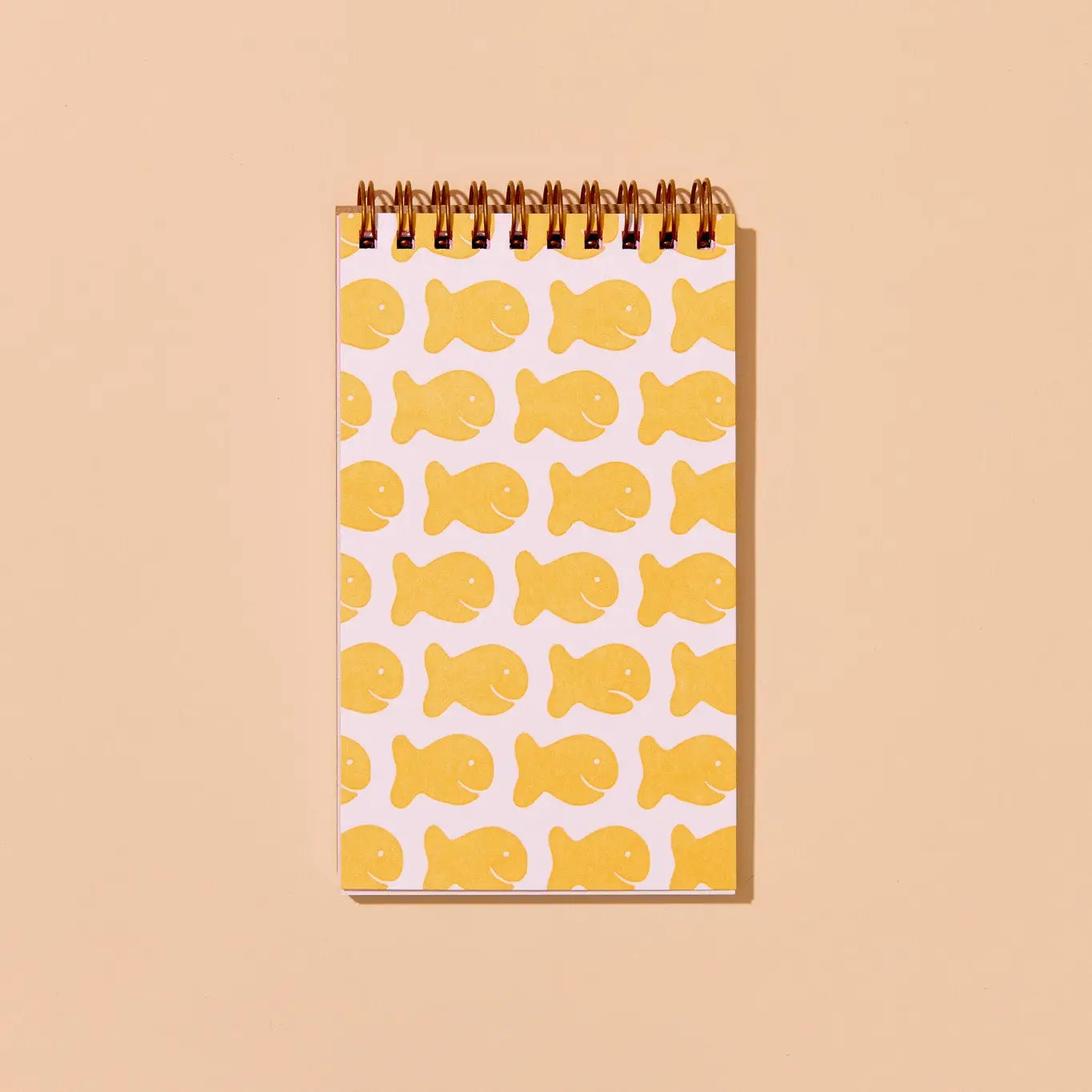 Goldfish Reporter's Spiral Bound Letterpress Notebook