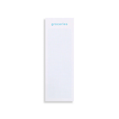 Groceries List Painted Edge Notepad